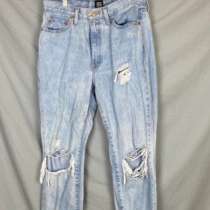 Bdg straight leg boot cut jeans.